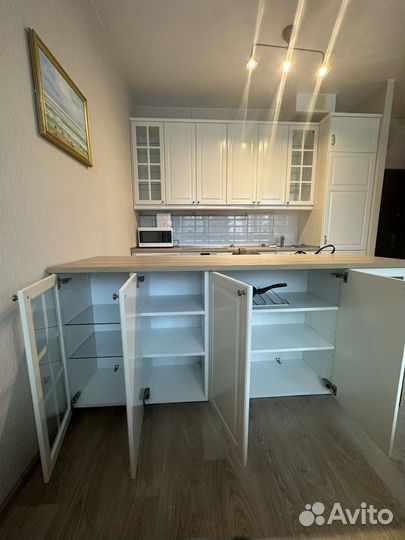 Кухонный гарнитур икеа с техникой