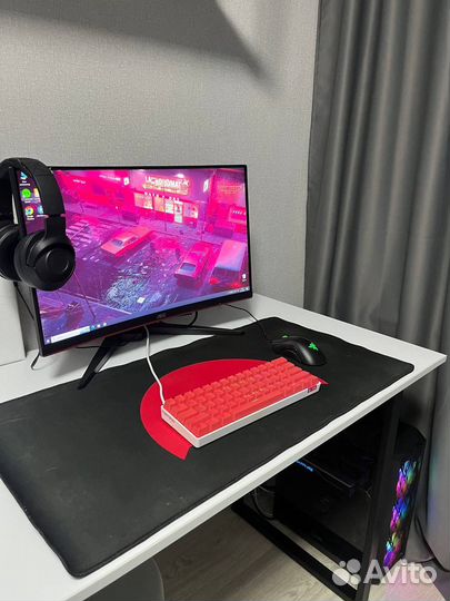 Игровой компьютер в сборе