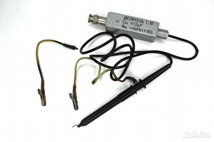 Делитель 1:10 12 пФ 10 мом с хранения