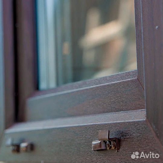 Окно двустворчатое пластиковое