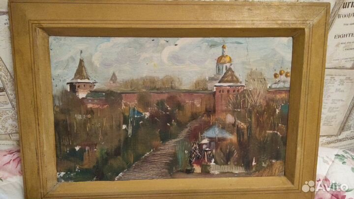 Картина маслом СССР 