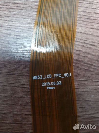 Шлейф дисплея m853lcdfpcv01