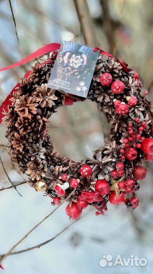 Новогодние интерьерные композиции