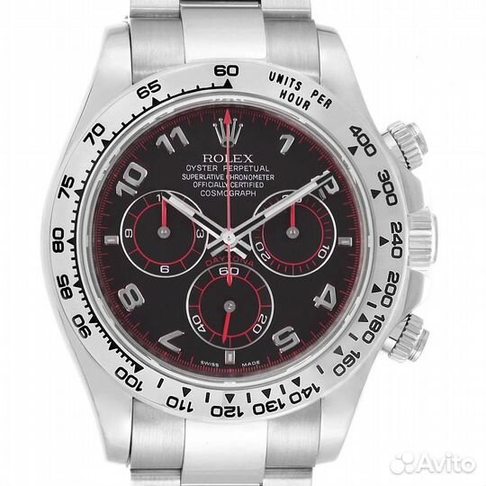 Часы Rolex Cosmograph Daytona 40mm White Gold 1165