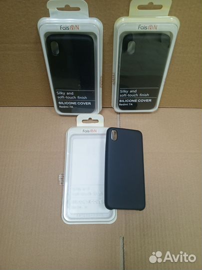 Бампер чехол на xiaomi Redmi 7A пакетом