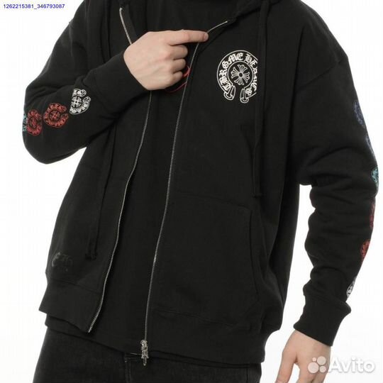 Зип худи Chrome Hearts эксклюзив (Арт.87237)