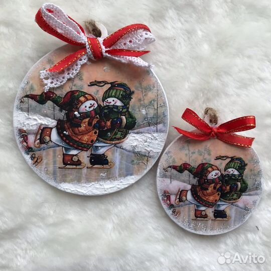 Елочные игрушки сувениры