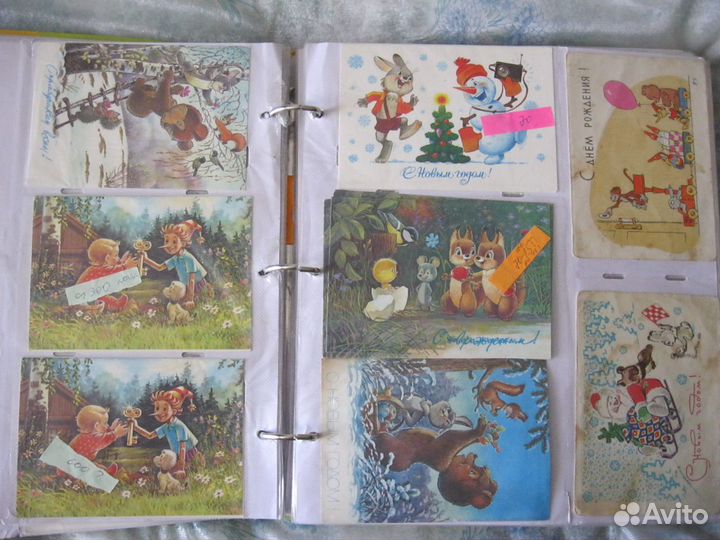 Открытки любой тематики чистые и прошедшие почту