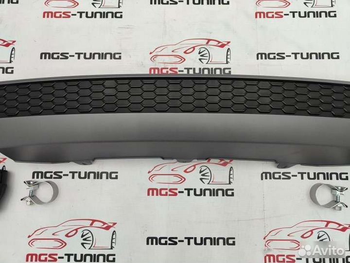 Диффузор Audi A6 C7 11-14 в стиле рестайлинг