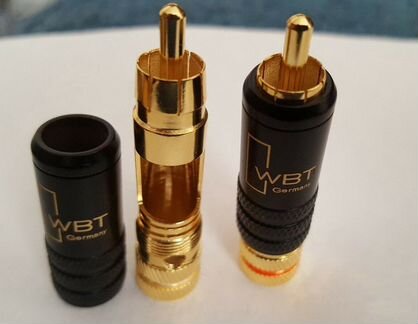 RCA разъемы WBT-0144, DC разъёмы Oyaide DC-2.1G
