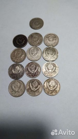 2 копеек СССР лот из 12 монет +1 бонус