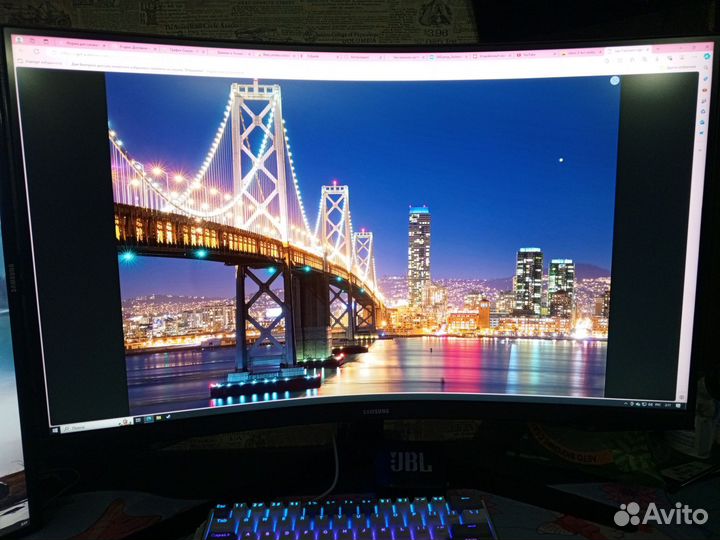 Samsung odyssey g5 32 144Гц 2к