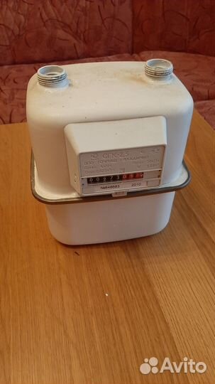 Газовый счетчик сгк-2,5