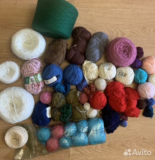 Пряжа пакетом