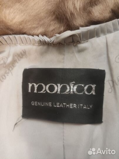 Шуба Норковая Бежевая Италия