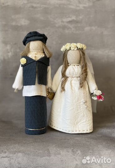 Народные куклы «Неразлучники» подарок на свадьбу