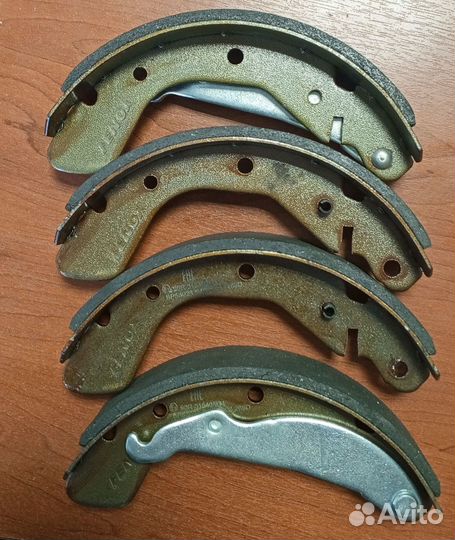 Колодки тормозные барабанные