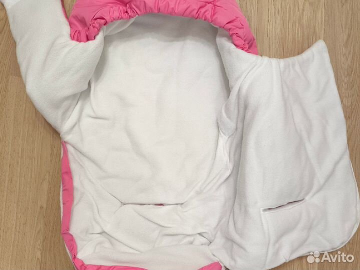 Зимний конверт в прогулочную коляску