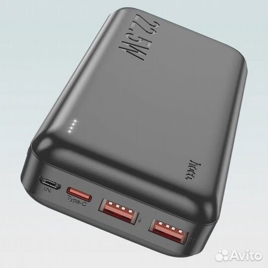 Портативный аккумулятор 20000mAh 22.5W Hoco J101А