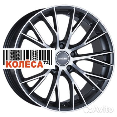 MAK Munchen 8x18 5x120 ET20 Dia72.6 Gun Met-MirFac