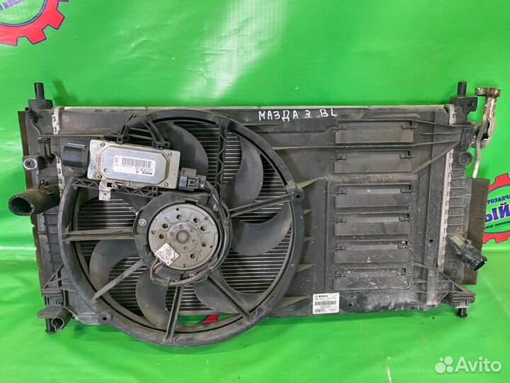 Вентилятор радиатора mazda 3 (BL) (2009-2013)