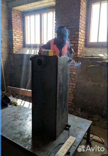 Пиролизный котел 8-16ч на дровах, до 3 сут на угле