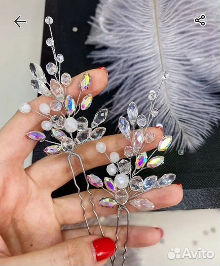 Свадебное украшение для волос