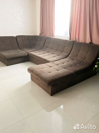 Большой угловой диван раскладной бу