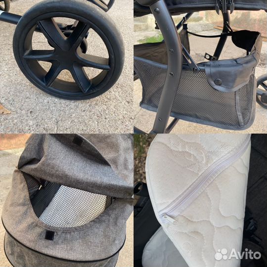 Коляска трансформер 2 в 1 Tomix