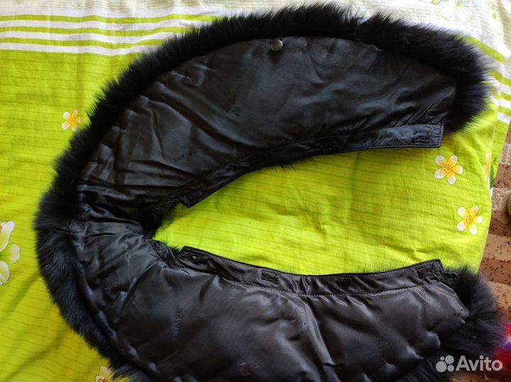 Меховой воротник песец