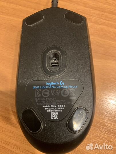 Игровая мышь logitech g102 lightsync