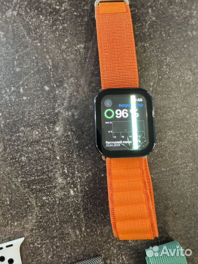 Часы apple watch 6 44 mm nike