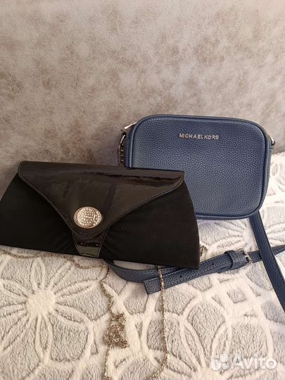 Клатч натуральная кожа