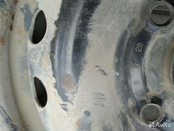 Штампованные диски r14 4x100