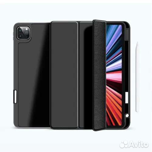 Чехол-книжка для iPad 10.9д 2022 Wiwu чёрный