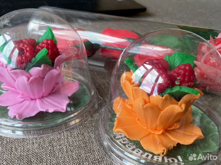 Декоративное мыло. Подарок. В асотрименте