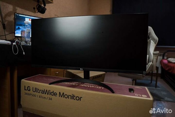 Монитор LG 34 Ultrawide 34WP500