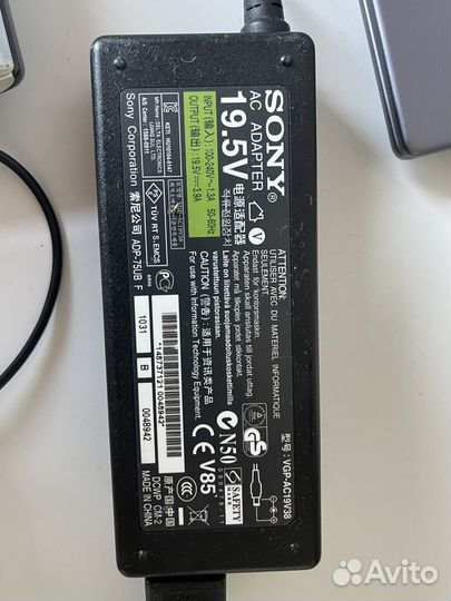 Ноутбук sony vaio б/у