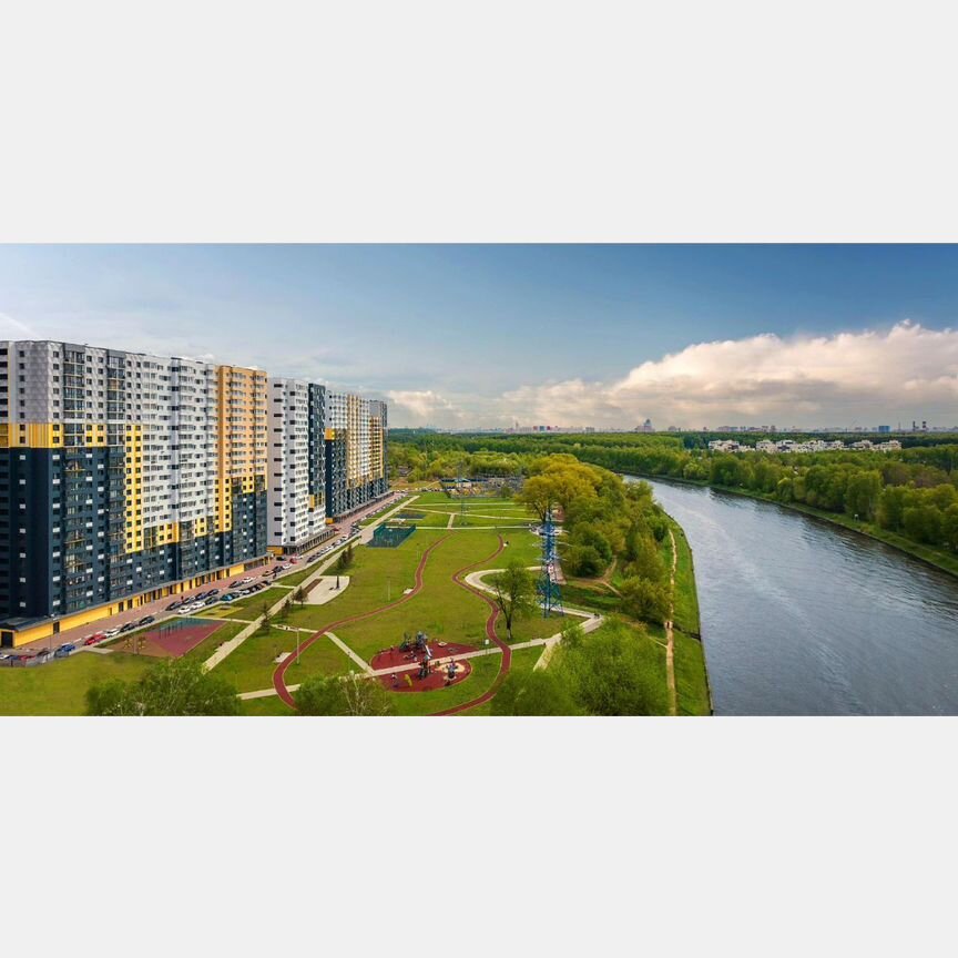 1-к. квартира, 45,5 м², 2/23 эт.