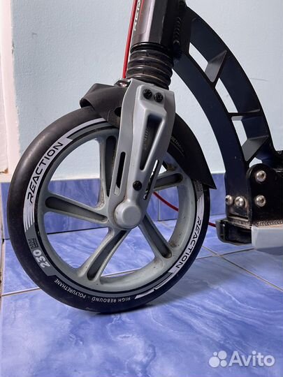 Самокат с амортизаторами (взрослый)