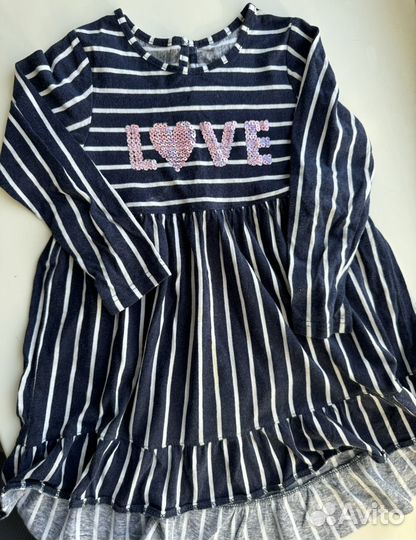 Пакет вещей на девочку 104 110 размер