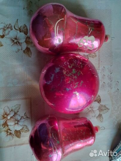 Елочные игрушки СССР