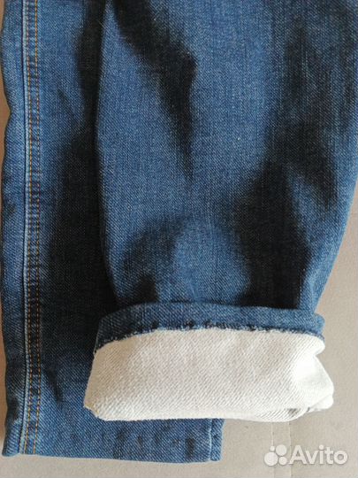 Джинсы для беременных 48 утепленные