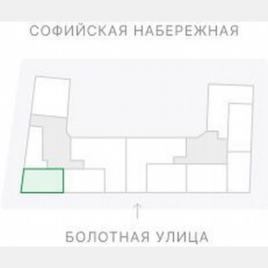 1-к. квартира, 93,8 м², 5/7 эт.