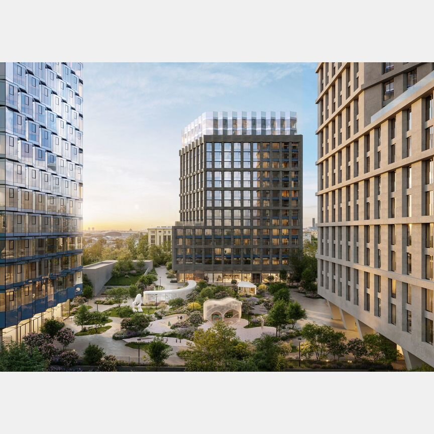 2-к. квартира, 61,6 м², 20/23 эт.