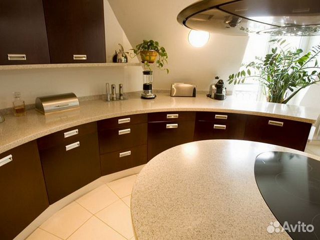 Раковина из искусственного камня с замером