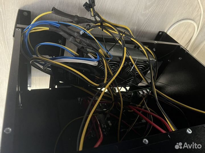 Корпус для фермы 6 карт cold case cryptone 6