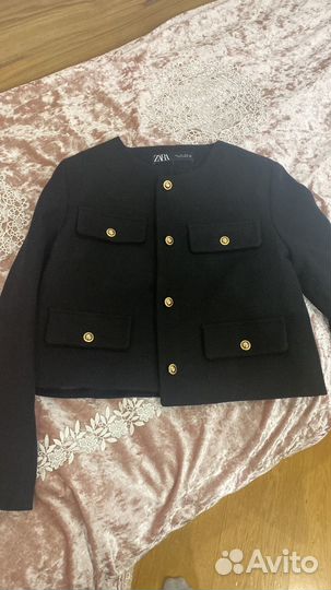 Твидовый жакет Zara