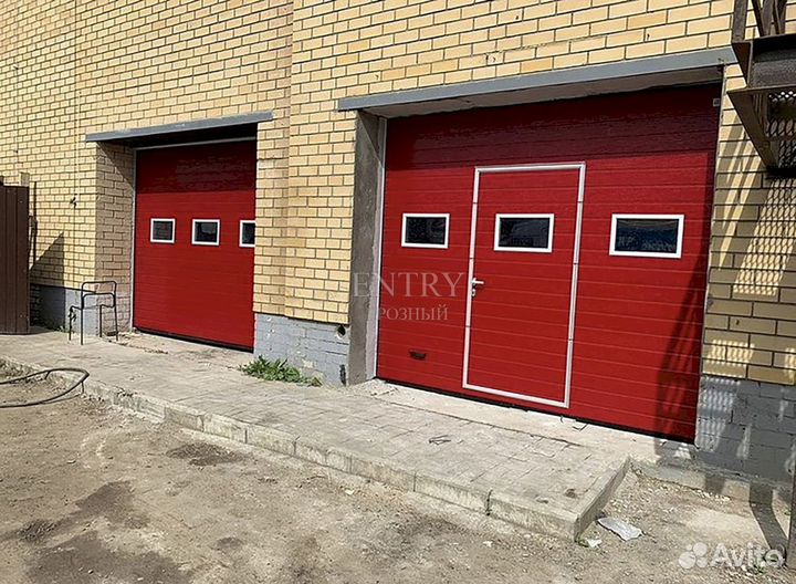 Ворота гаражные секционные