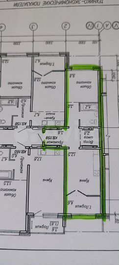 2-к. квартира, 42,5 м², 5/17 эт.